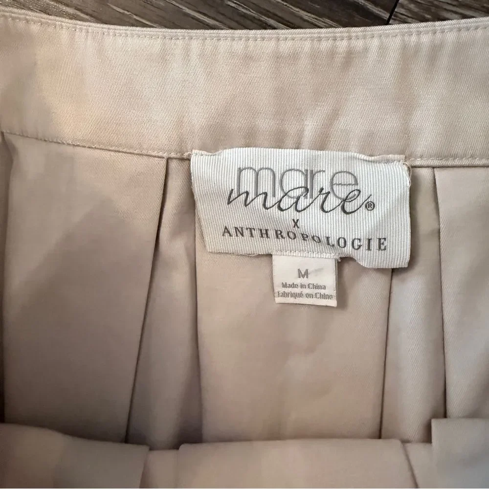 Mare Mare Anthropologie Pleated Maxi Skirt